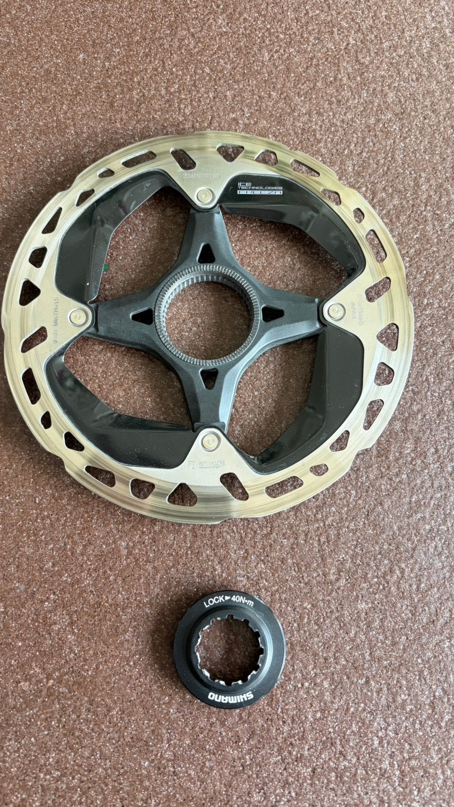 Dura Ace remschijf 160mm, Fietsen en Brommers, Remmen, Staal, Racefiets, Ophalen of Verzenden