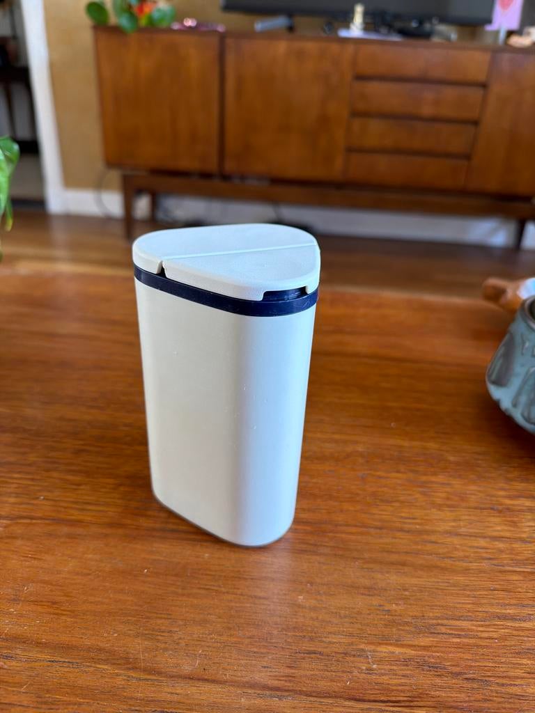 Vintage Tupperware strooier voor hagelslag/parmezaan, Huis en Inrichting, Keuken | Tupperware, Ophalen of Verzenden, Gebruikt