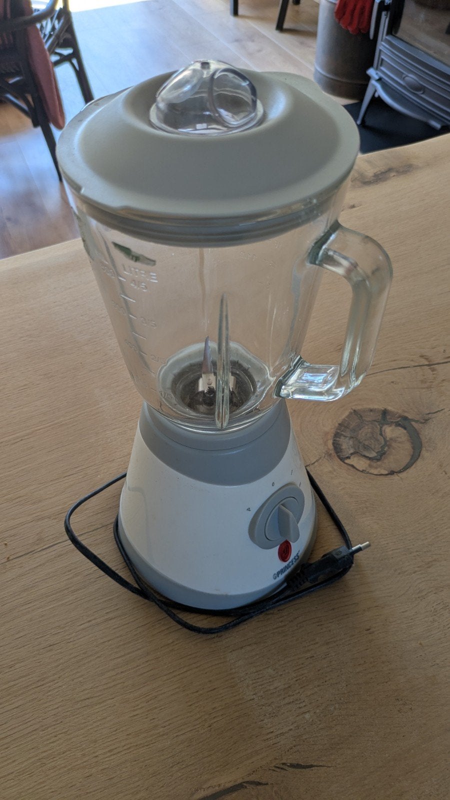 Princess Blender - 800 ML - Wit/Grijs, Ophalen, Zo goed als nieuw, Blender