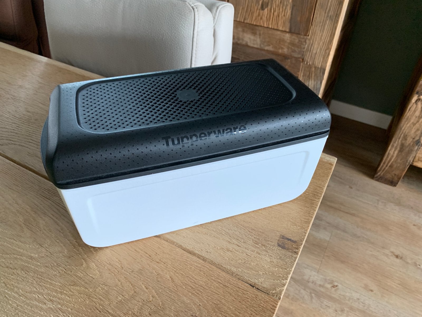 Tupperware breadsmart Junior zwart, Huis en Inrichting, Keuken | Tupperware, Tupperware, Bewaardoos, Verzenden, Wit