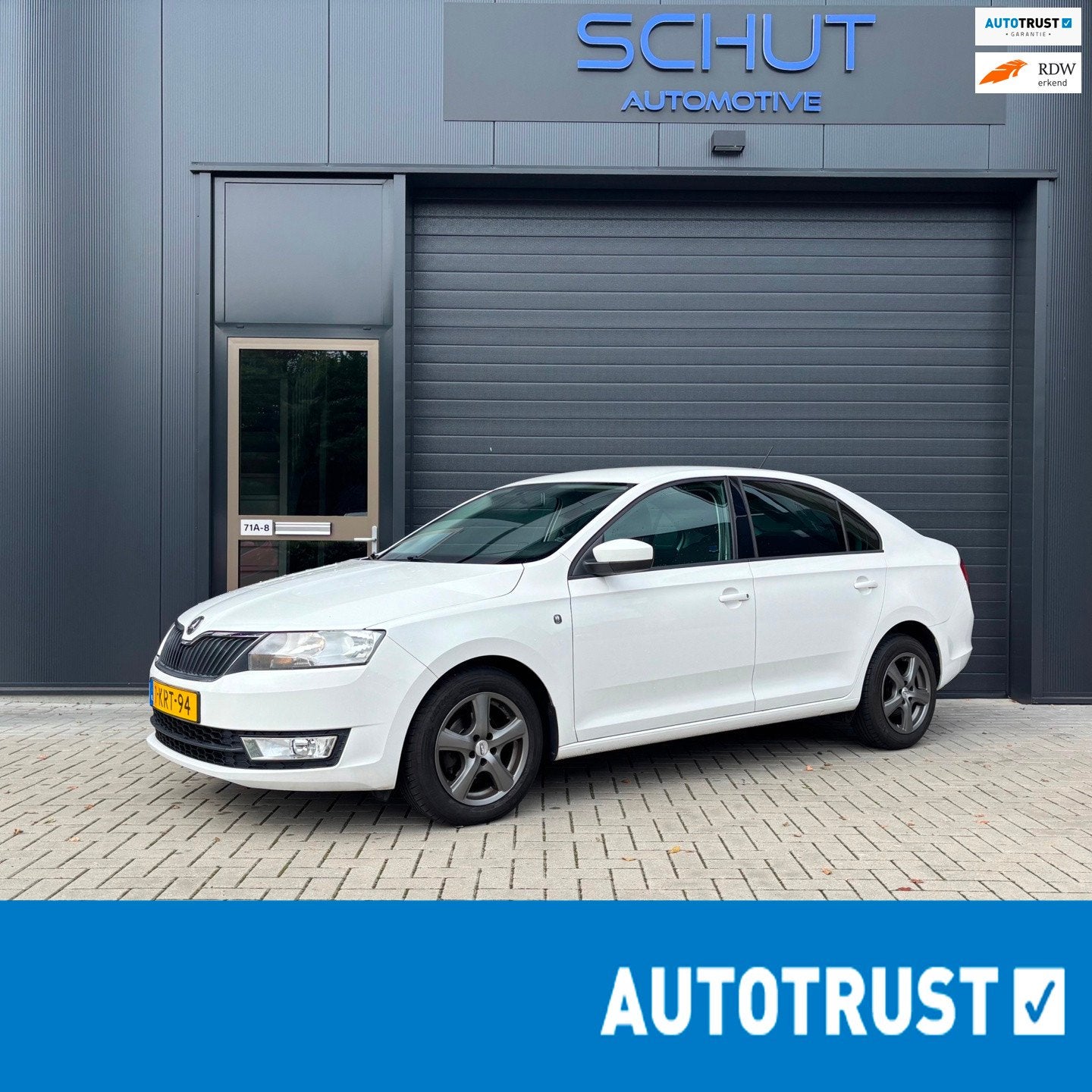 Skoda Rapid 1.2 TSI Greentech 5DRS | AIRCO | NAVI | CRUISE C, Auto's, Gebruikt, Zwart, 4 cilinders, 1055 kg