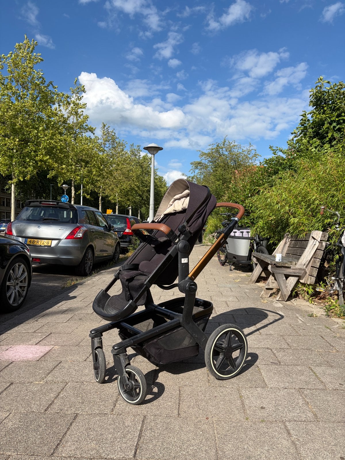 Joolz Day+ kinderwagen met accessoires (2021), Gebruikt, Combiwagen, Met reiswieg, Ophalen
