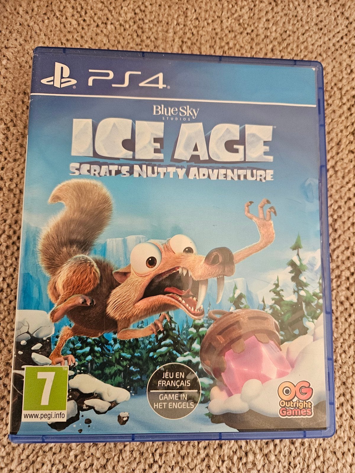 Ice Age: Scrat's Nutty Adventure PS4/PS5, Gebruikt, 1 speler, Vanaf 7 jaar, Ophalen