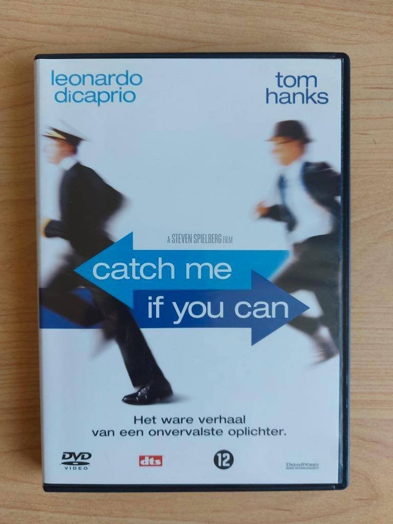 Catch Me if You Can - Tom Hanks Leonardo di Caprio, Alle leeftijden, Ophalen of Verzenden, Zo goed als nieuw, Actiekomedie