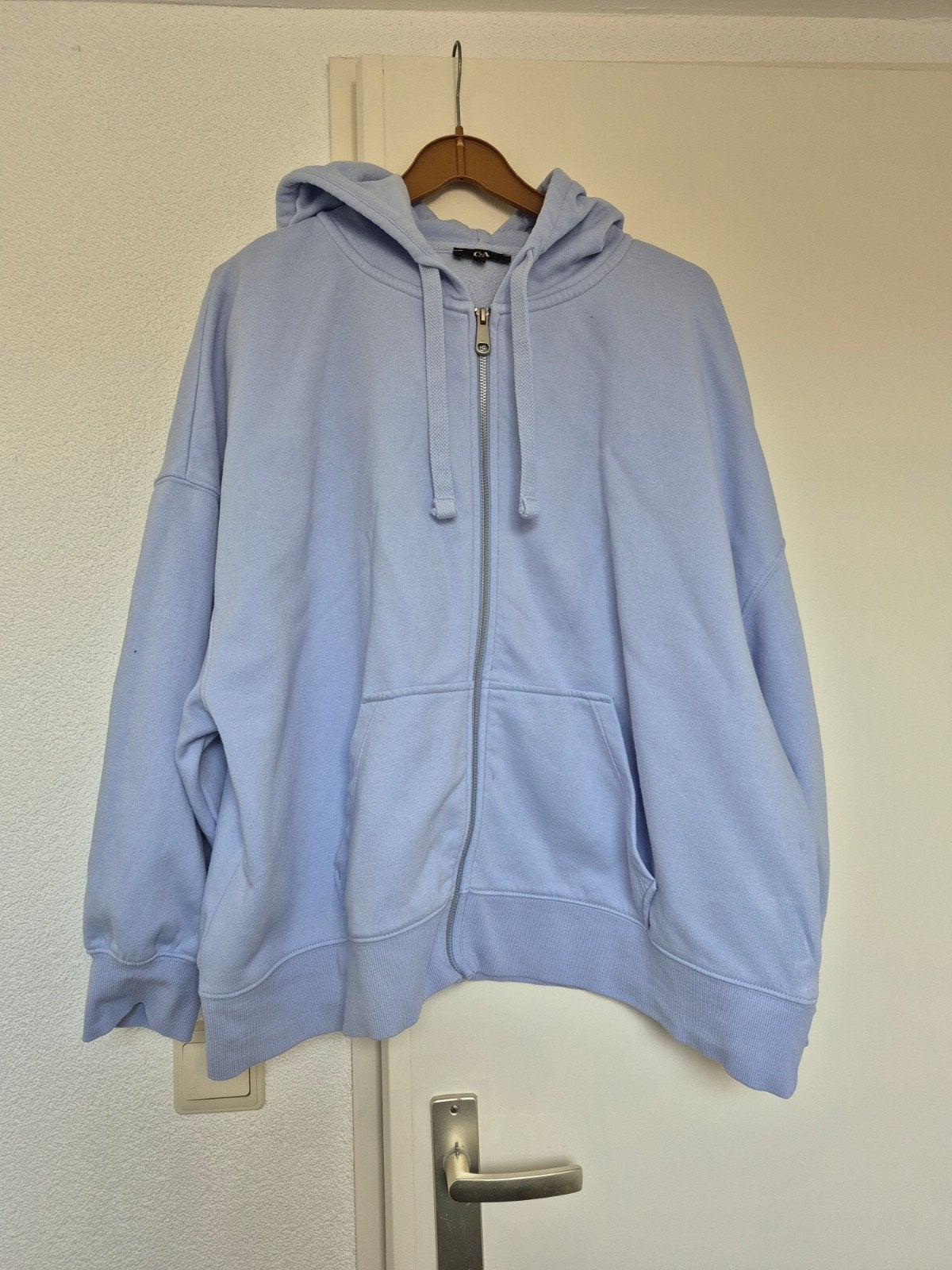 DAMES VEST MET CAPUCHON MAAT XXL, Kleding | Dames, Truien en Vesten, Ophalen, Zo goed als nieuw, Maat 46/48 (XL) of groter, Blauw