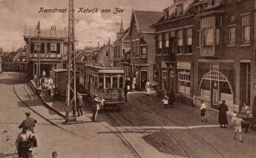Katwijk aan Zee Tramstaat electrische tram, Verzenden, Voor 1920, Gelopen, Zuid-Holland