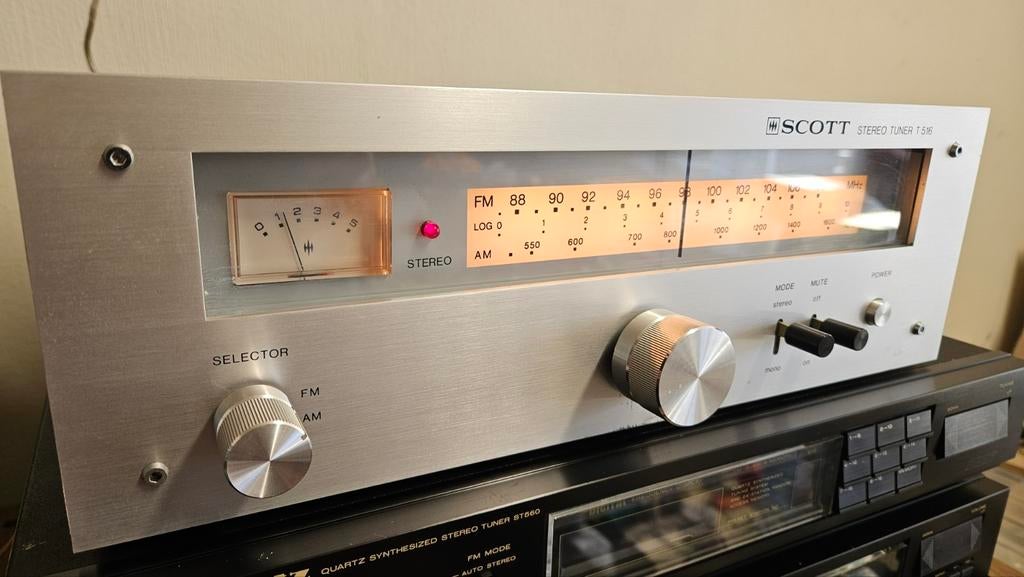 Scott stereo tuner T516, Ophalen of Verzenden