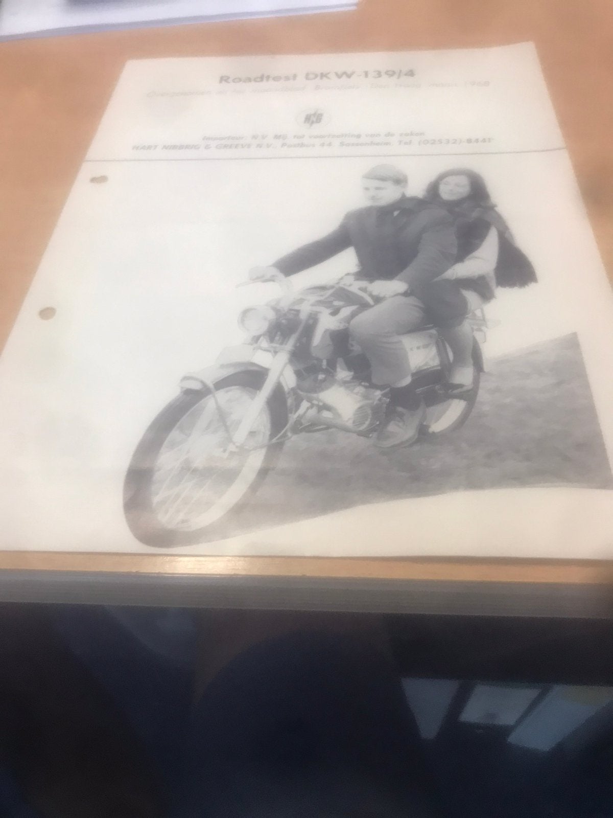 Roadtest Dkw 139/ 4. Uniek, Fietsen en Brommers, Ophalen of Verzenden, Zo goed als nieuw