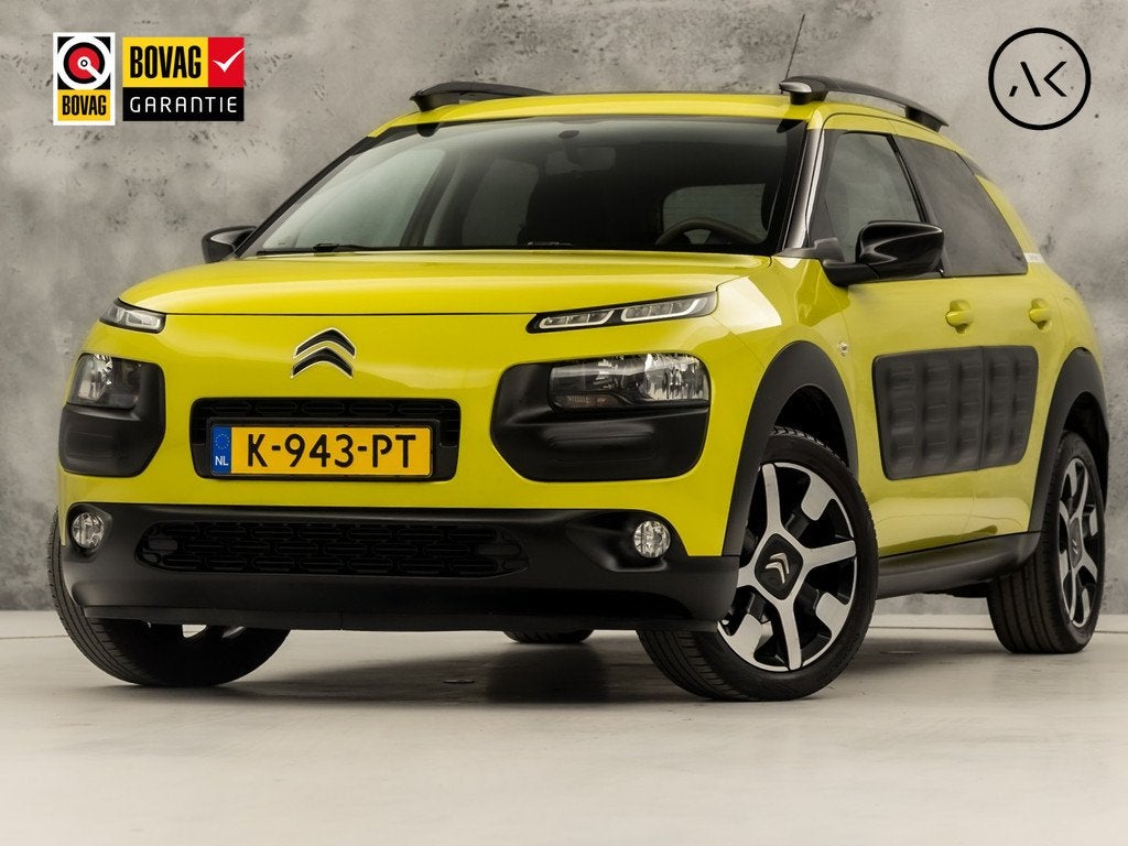 Citroën C4 Cactus 1.2 PureTech One-Tone 110Pk Automaat (PAN, Stof, 1199 cc, 400 kg, Geel
