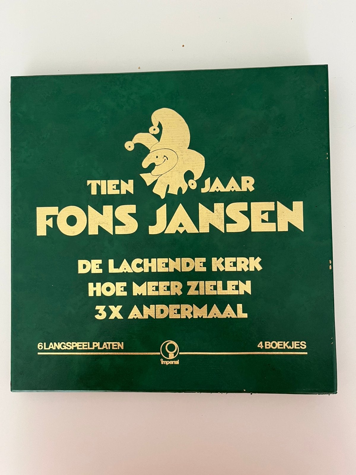 Verzamelbox 10 jaar Fons Jansen, Antiek en Kunst, Ophalen of Verzenden