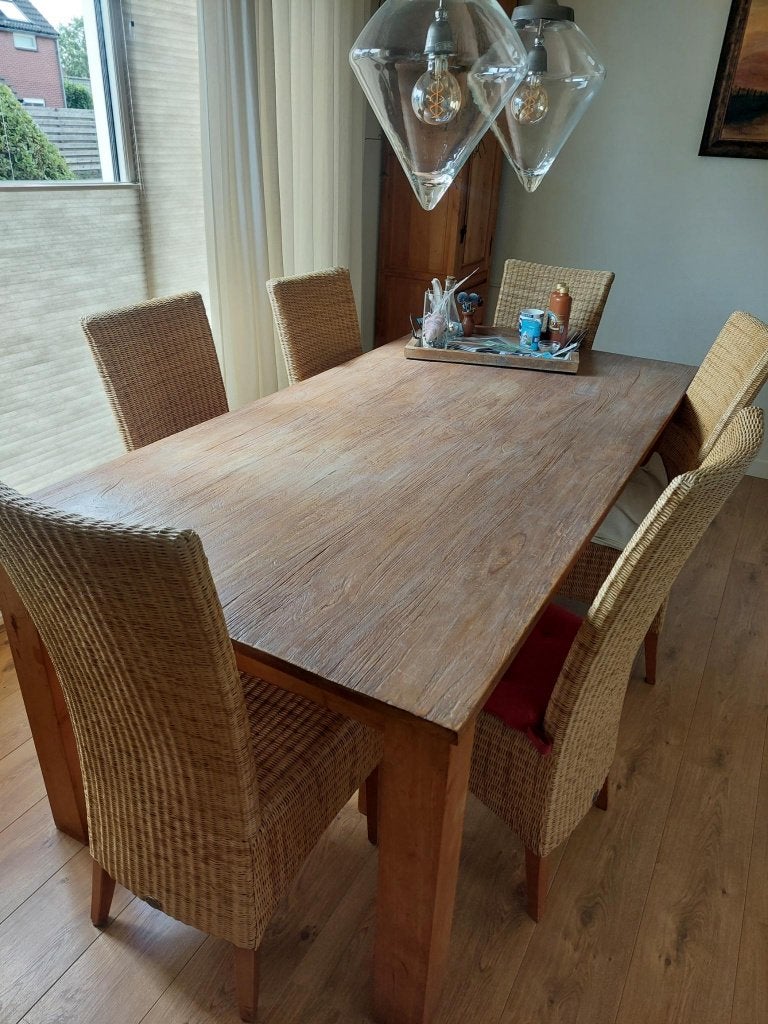 Indonesisch teak meubelen, Ophalen, Gebruikt, 50 tot 100 cm, Teakhout