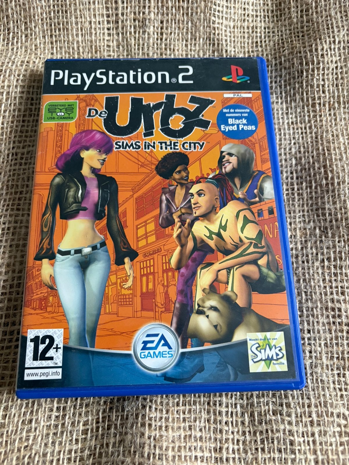 PlayStation 2 De URBZ Sims in de city, Ophalen, 1 speler, Zo goed als nieuw, Vanaf 12 jaar