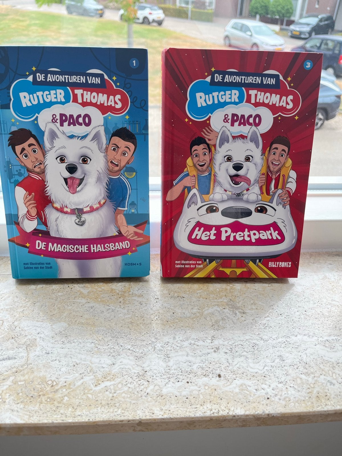 De avonturen van Rutger, Thomas & Paco - 2 boeken, Ophalen of Verzenden, Fictie algemeen