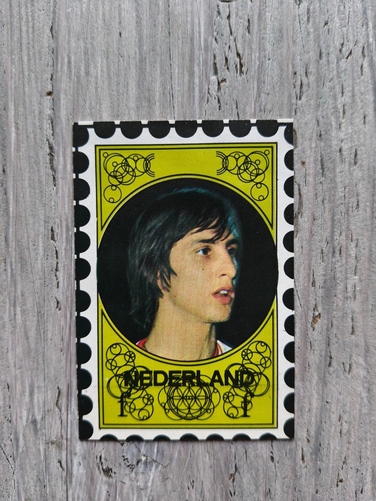 Johan Cruyff Vanderhout 1972-1973 Voetbalsterren, Verzenden, Gebruikt, Plaatje