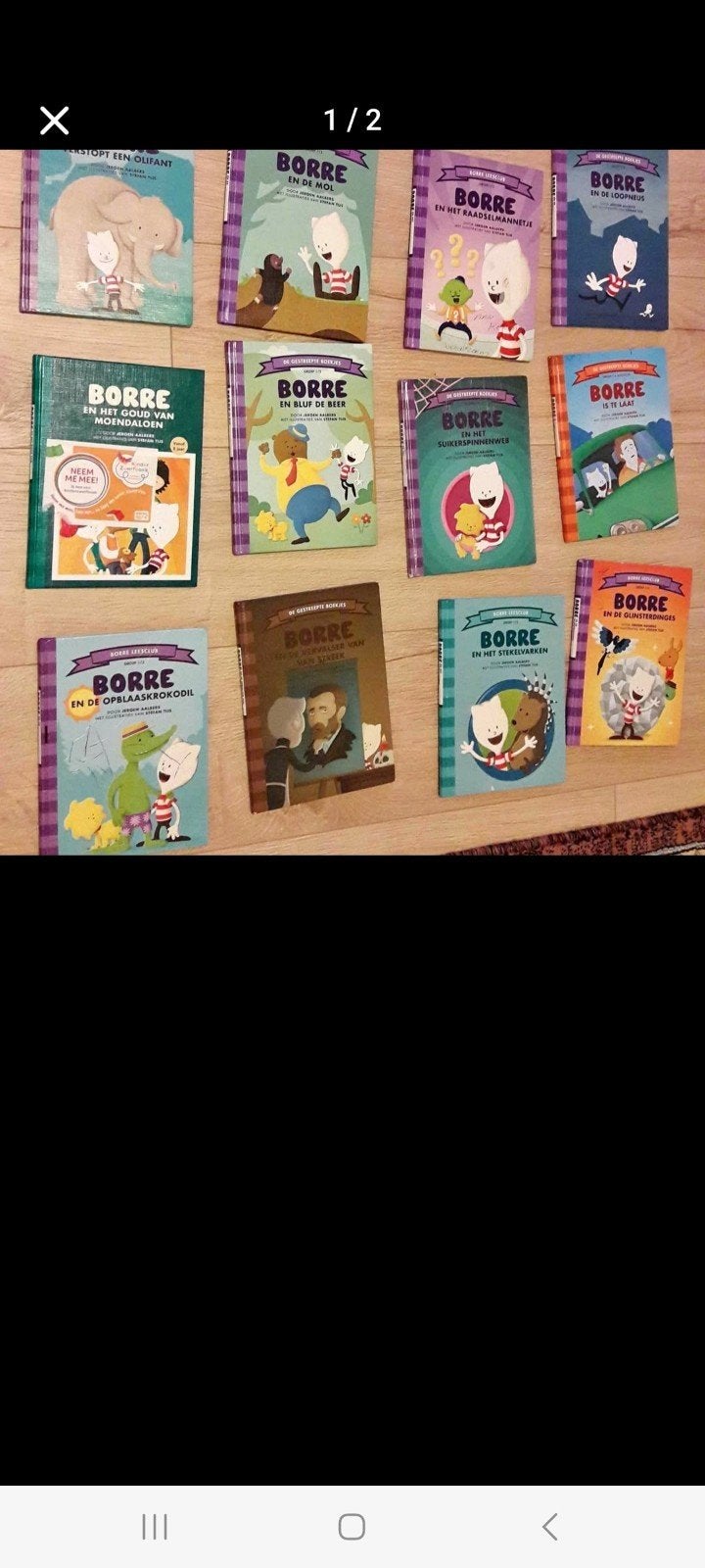 Borre boeken - complete set, Ophalen of Verzenden, Gelezen, Fictie algemeen