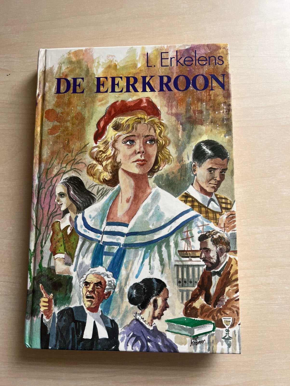 De eerkroon door L. Erkelens, Boeken, Ophalen of Verzenden, Gelezen