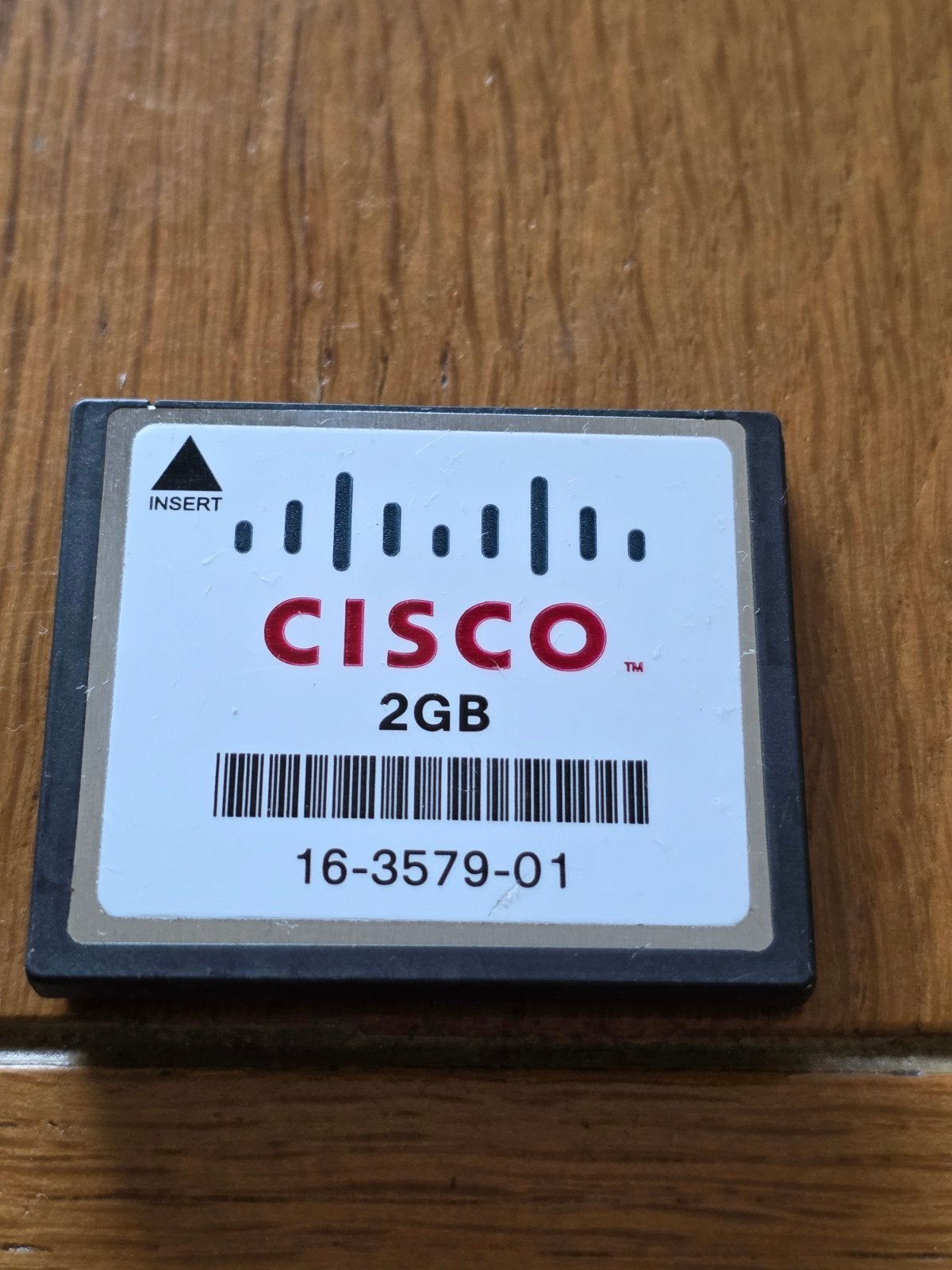 Cisco 2GB CompactFlash Kaart - 16-3579-01, Ophalen of Verzenden, Gebruikt, Compact Flash (CF), 2 GB