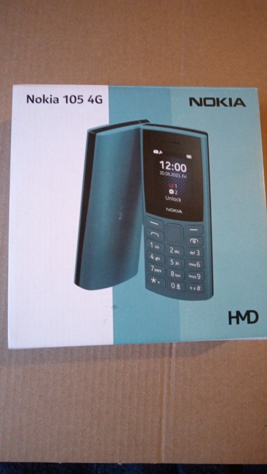 Nokia 105 4G (model 2023) zo goed als nieuw, getest., Ophalen, Geen camera, Zwart, Fysiek toetsenbord