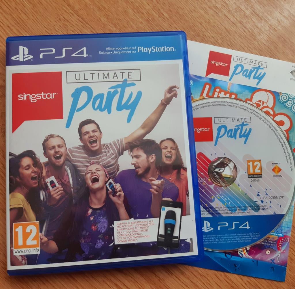 Singstar Ultimate Party - PS4, Spelcomputers en Games, Games | Sony PlayStation 4, Ophalen of Verzenden, Muziek
