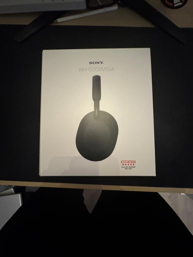 Sony WH-1000XM5SA, Audio, Tv en Foto, Koptelefoons, Zo goed als nieuw, Draadloos, Sony, Op oor (supra aural)