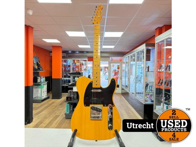 Squier By Fender Clasic Vibe 50s TELE MN BTB Gitaar, Muziek en Instrumenten, Fender, Zo goed als nieuw, Support@fender.com, 17600 Catalina Street
Los Angeles, CA 90746
USA
