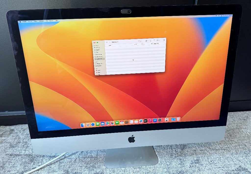 Snelle dikke Apple iMac 27" 2 Tb SSD (!!) 3,4 GHz i5 2017, Ophalen, IMac, Zo goed als nieuw, 2 TB