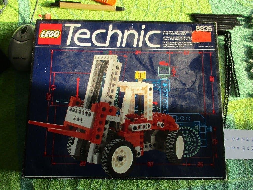 lego technic Set 8835 Vorkheftruck, Kinderen en Baby's, Speelgoed | Duplo en Lego, Ophalen of Verzenden, Gebruikt, Complete set