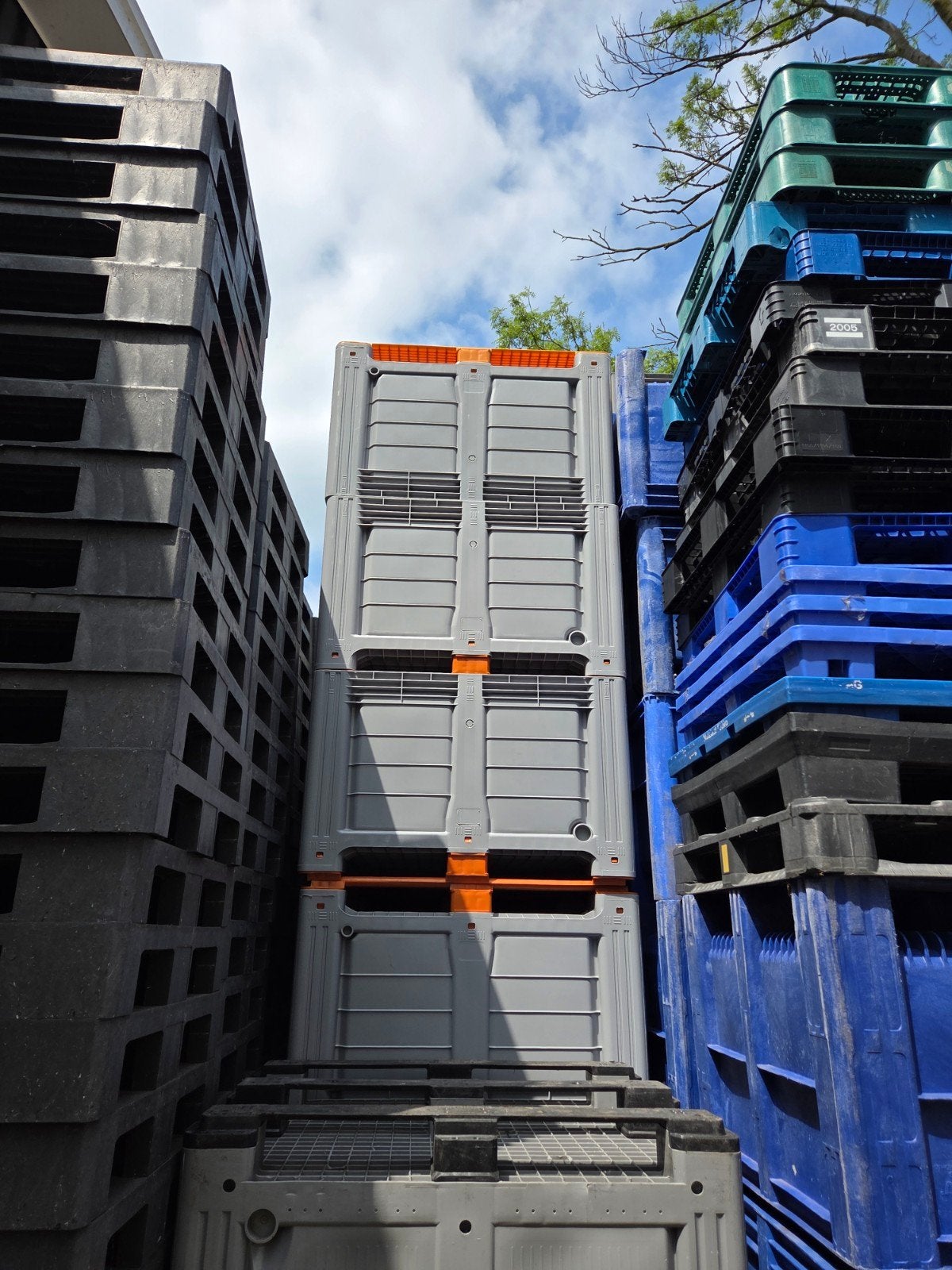 Nieuwe palletboxen dolav 100x120x76, Ophalen of Verzenden, Nieuw