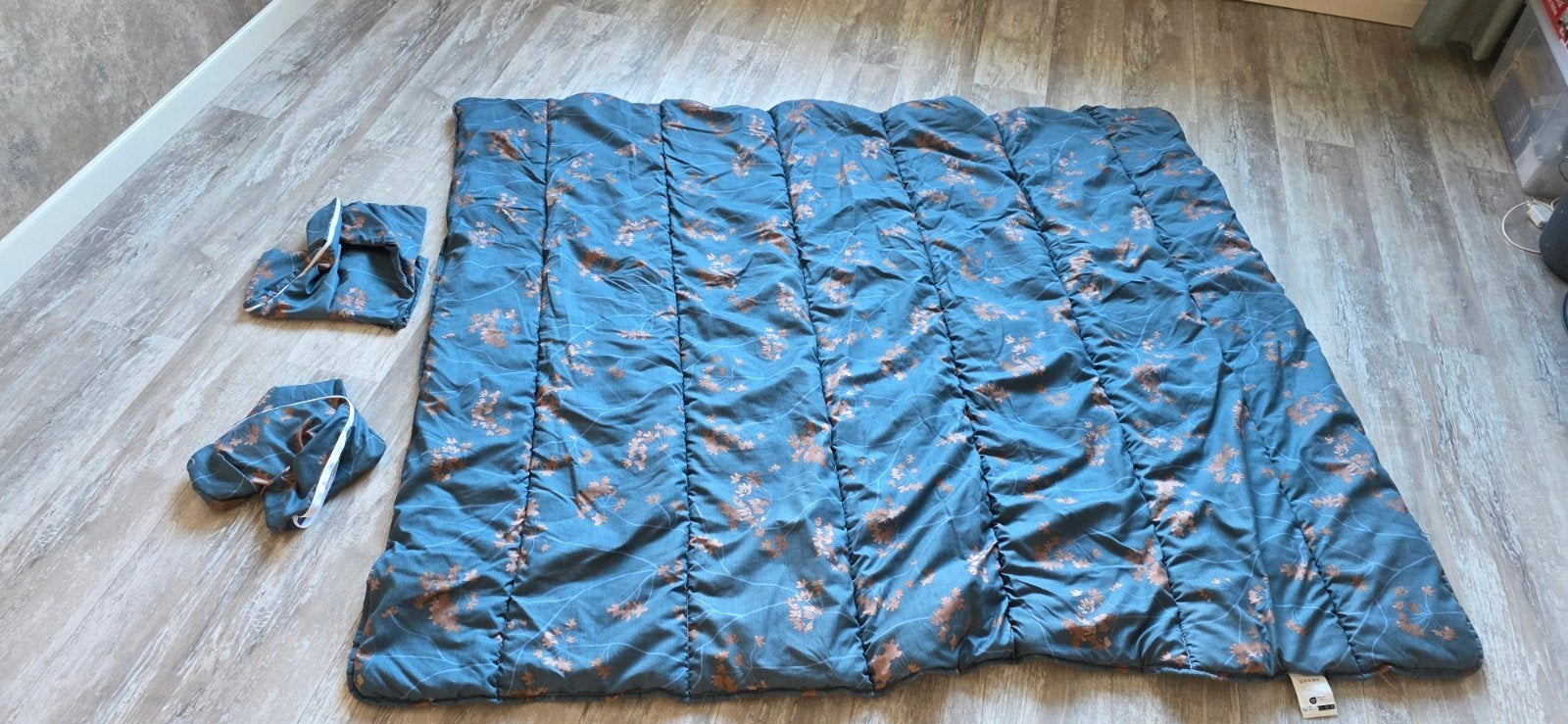 Nieuw Dekbed met Kussensloop - 140x160 cm, Ophalen, Eenpersoons, Blauw, Beddengoedset