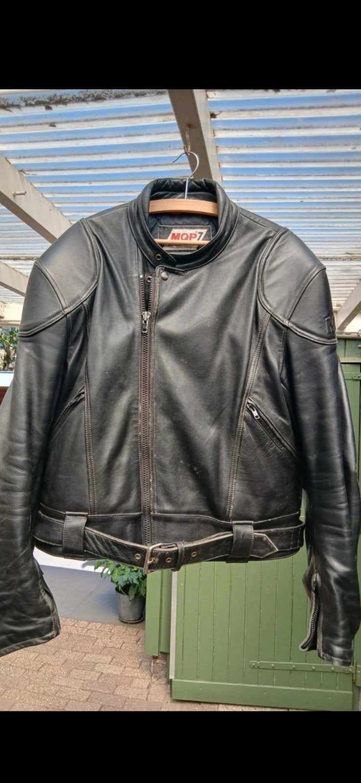 Mooie leren motorjack., Motoren, Kleding | Motorkleding, Ophalen of Verzenden, Tweedehands, Jas | leer, MQP