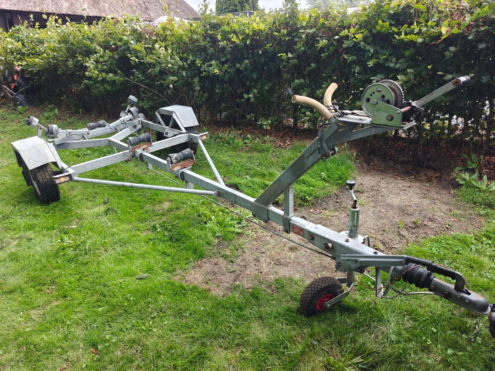 Geremde boottrailer, Watersport en Boten, Ophalen, Minder dan 1500 kg, Gebruikt, Overige typen