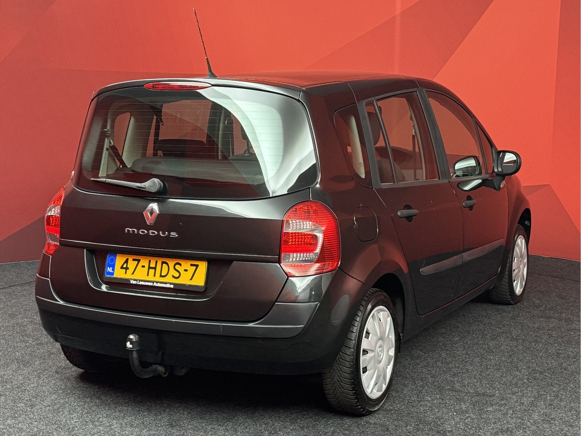 Renault Grand Modus 1.2-16V Expression, Auto's, Renault, Gebruikt, Zwart, 4 cilinders, Zwart