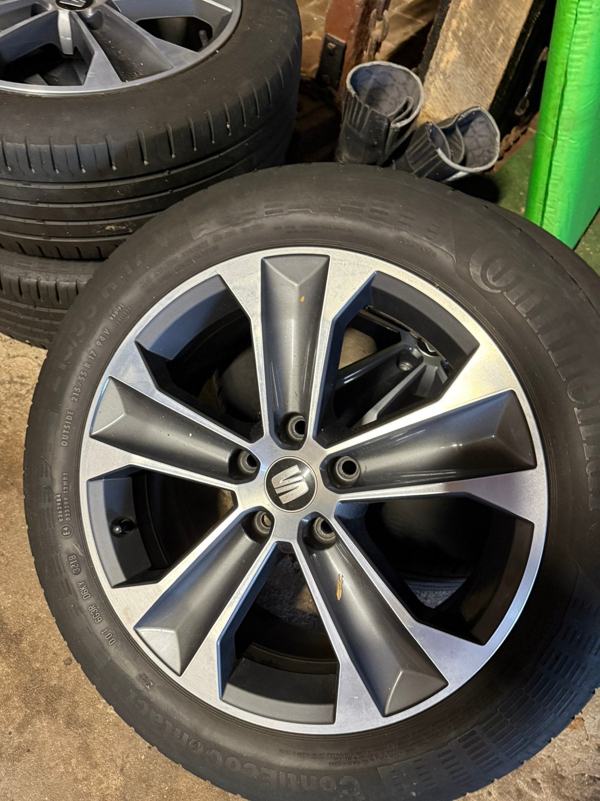 17 inch velgenset seat skoda volkswagen, Ophalen, Seat, S, S