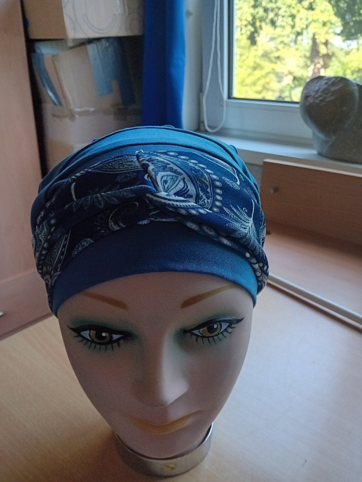 Mooi chemo mutsje met of zonder haarband., Ophalen of Verzenden, Nieuw