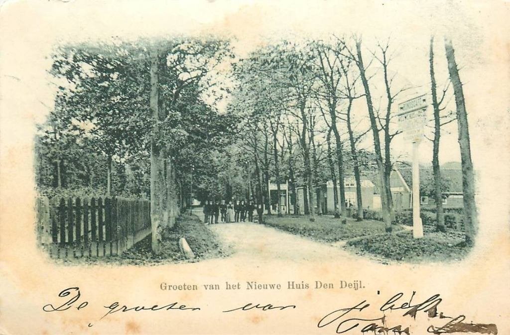 388-563-039 Wassenaar Groeten van het Nieuwe Huis Den Deijl, Verzenden, Voor 1920, Zuid-Holland