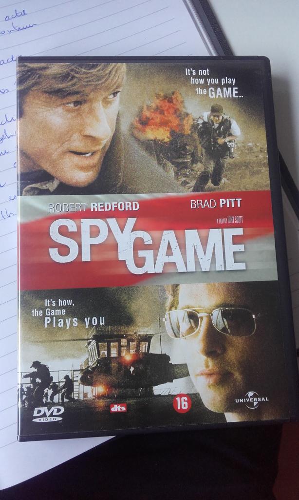 dvd Spy game (Z94-171), Alle leeftijden, Ophalen of Verzenden, Zo goed als nieuw