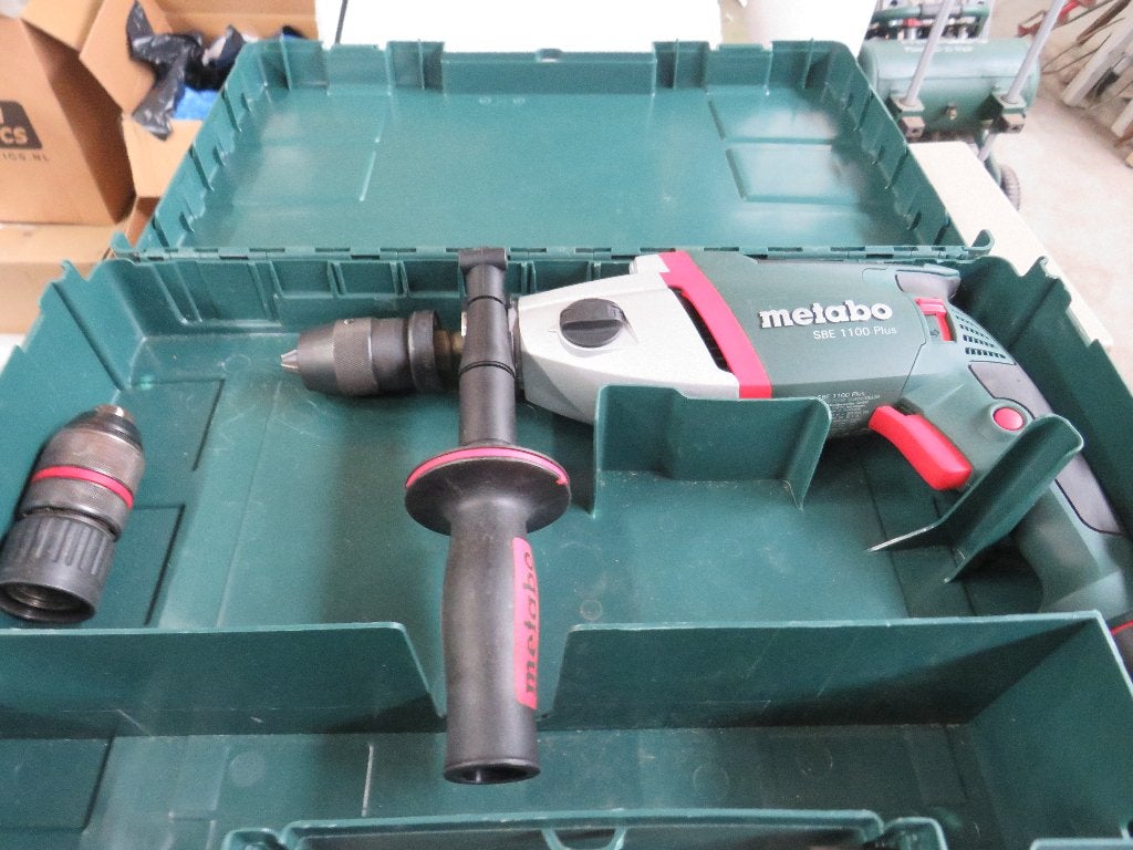 Metabo Klopboormachine SBE 1100 Plus met wisselkop in koffer, Overige merken, Overige typen, Zandhaarweg, Ophalen of Verzenden