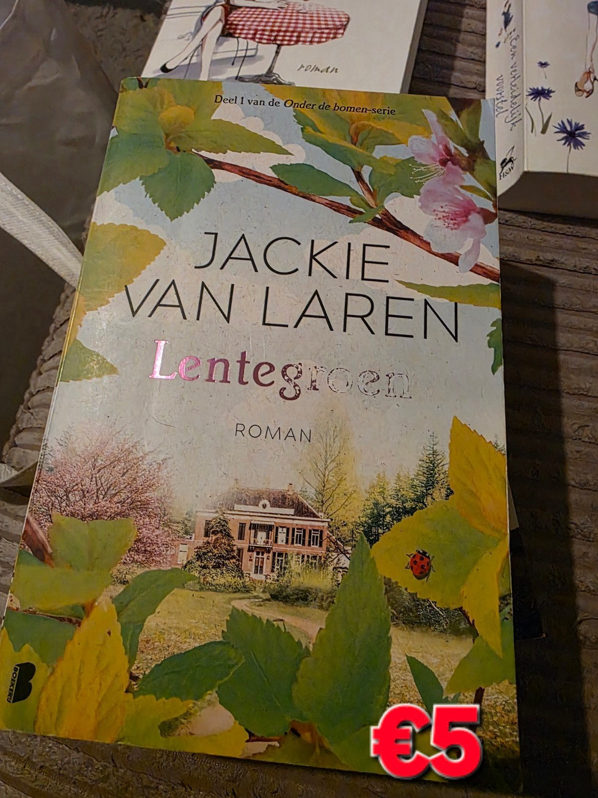 jackie van laren lentegroen, Boeken, Ophalen of Verzenden, Zo goed als nieuw