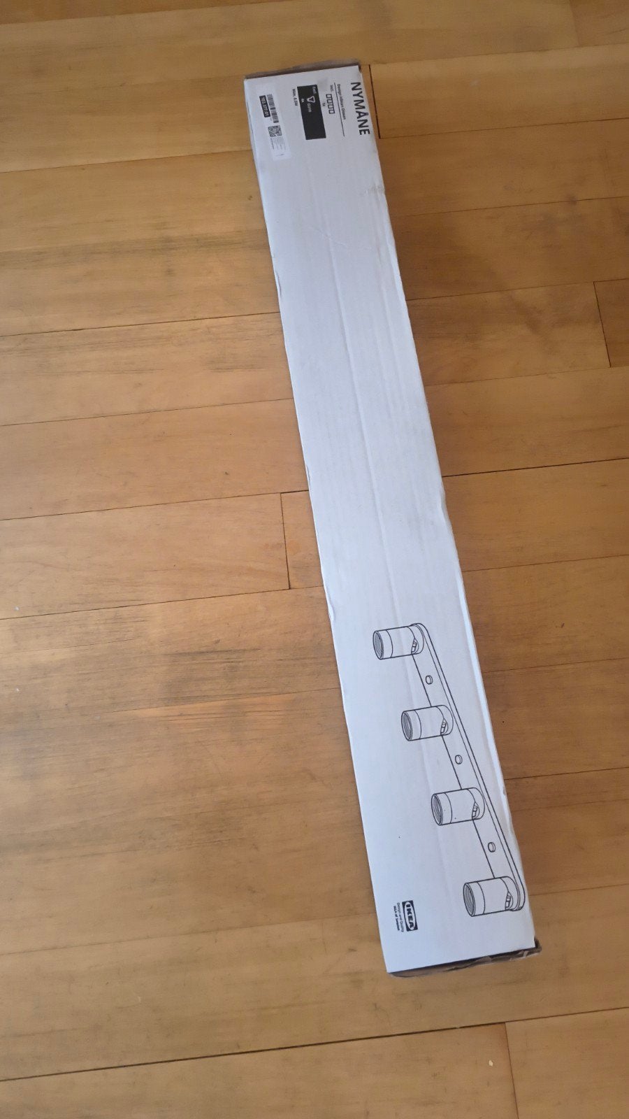 IKEA Nymåne plafond/wandspot met 4 spots, wit, Ophalen of Verzenden, Nieuw