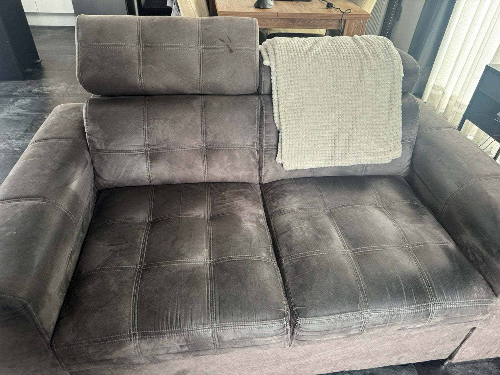 GRATIS BANKSTEL, Ophalen, Zo goed als nieuw, 75 tot 100 cm, Tweepersoons