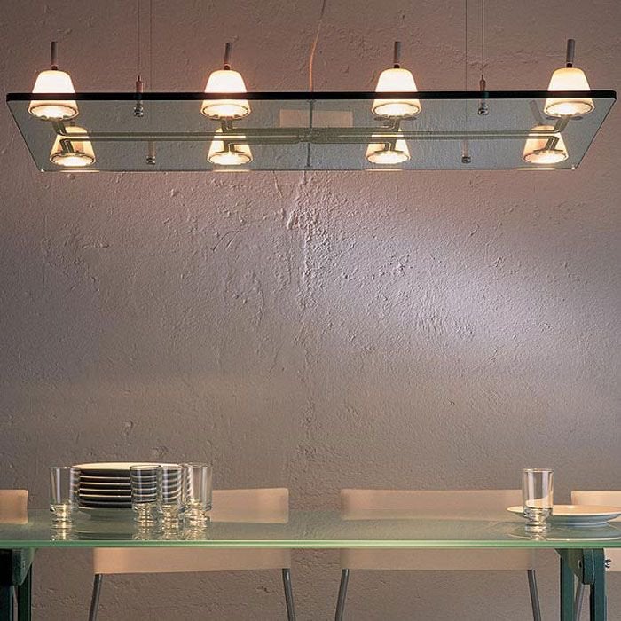 Flos lastra 8 design hanglamp, Ophalen, Gebruikt, Glas