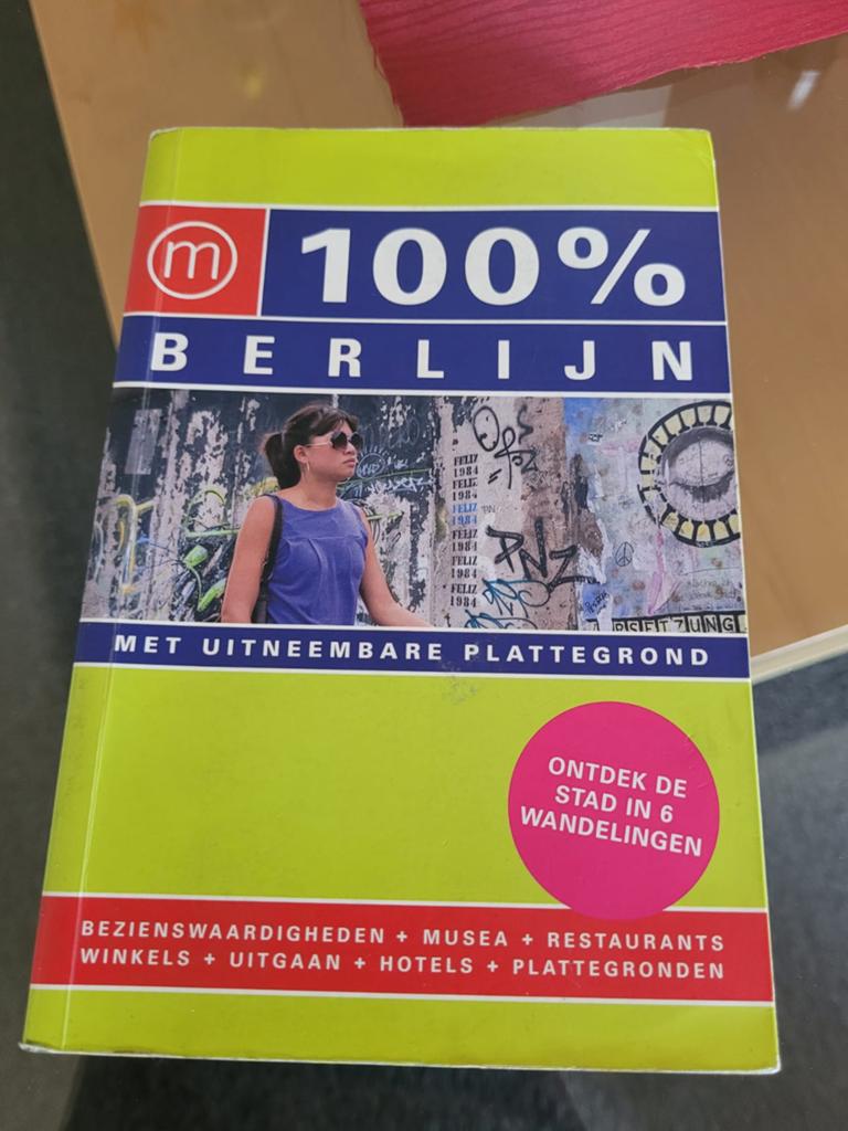100% berlijn berlin Duitsland germany, Europa, Ophalen of Verzenden, Reisgids of -boek, Gelezen