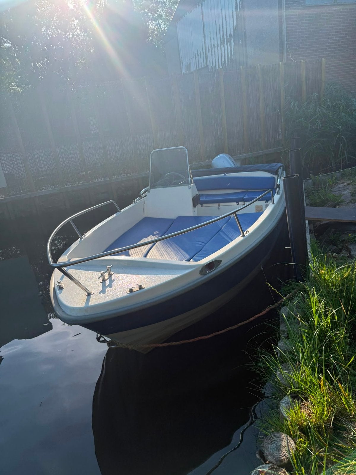 Topcraft  Millennium 435  met Honda buitenboordmotor, Ophalen, Gebruikt, Topcraft, Buitenboordmotor