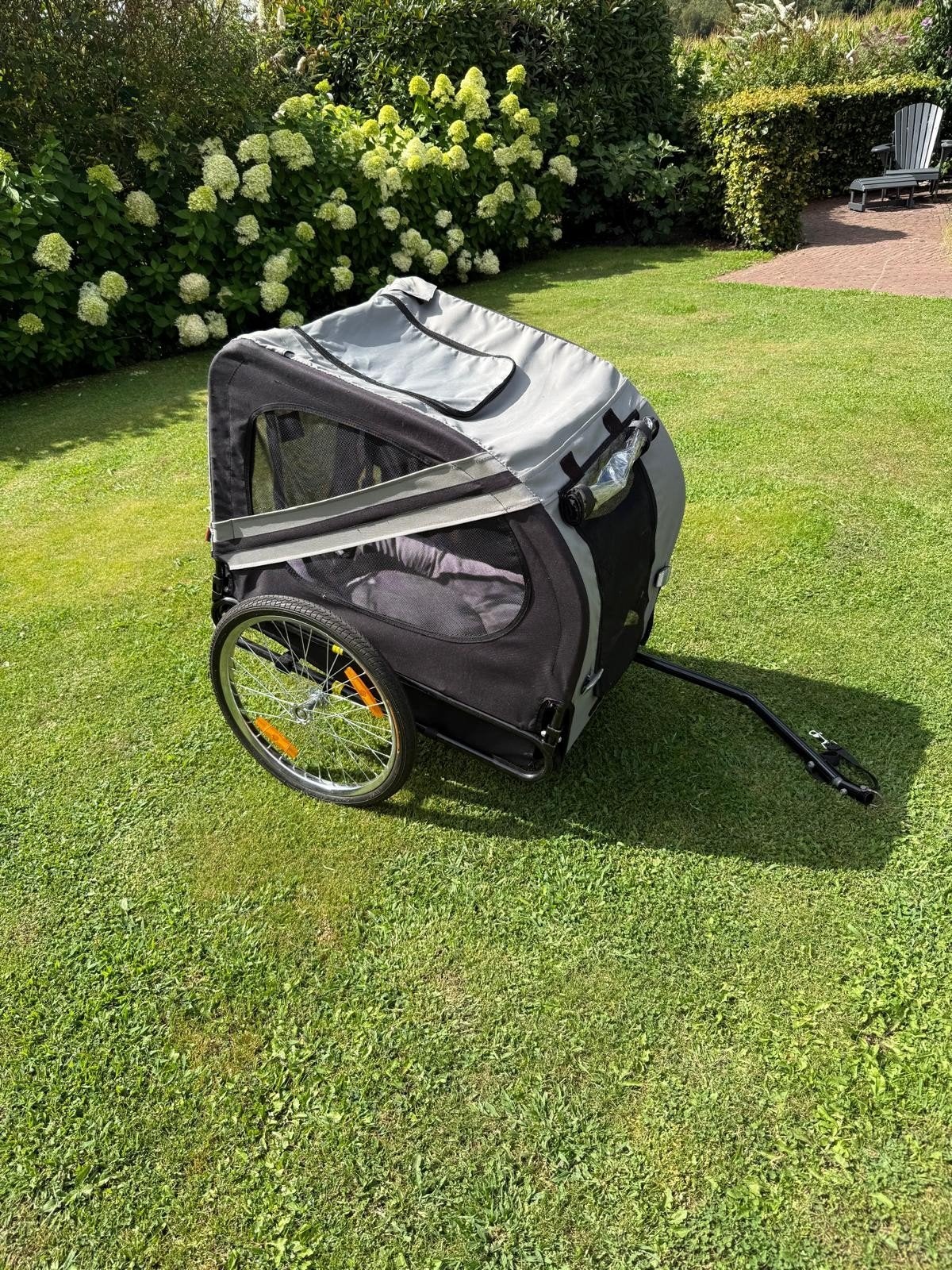 Hondenfietskar - Comfortabel en Veilig, Fietsen en Brommers, Fietsaccessoires | Aanhangers en Karren, Ophalen, Gebruikt, Opvouwbaar