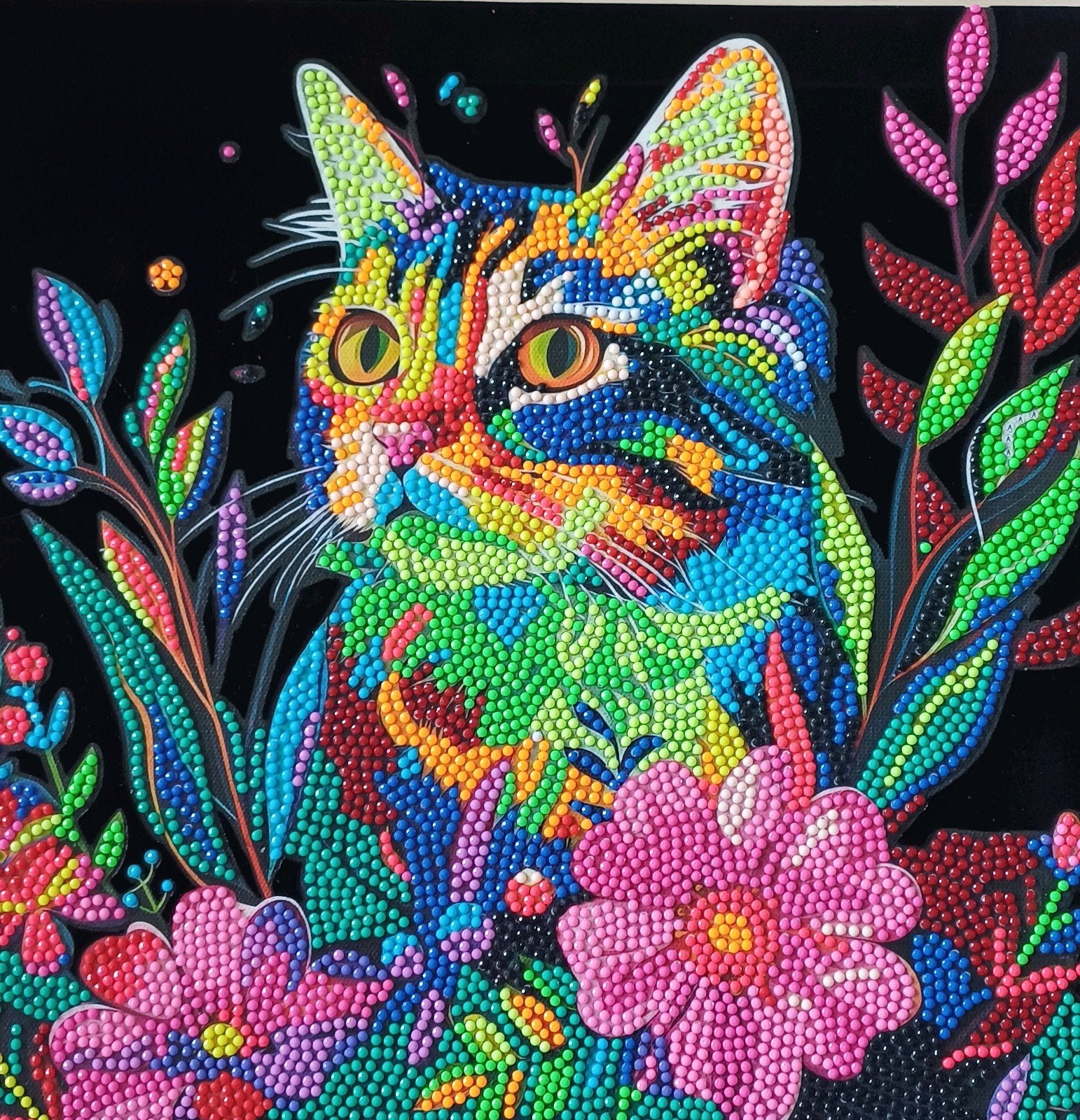 Diamond Painting Neon Kat, Ophalen, Nieuw, Knutselwerk