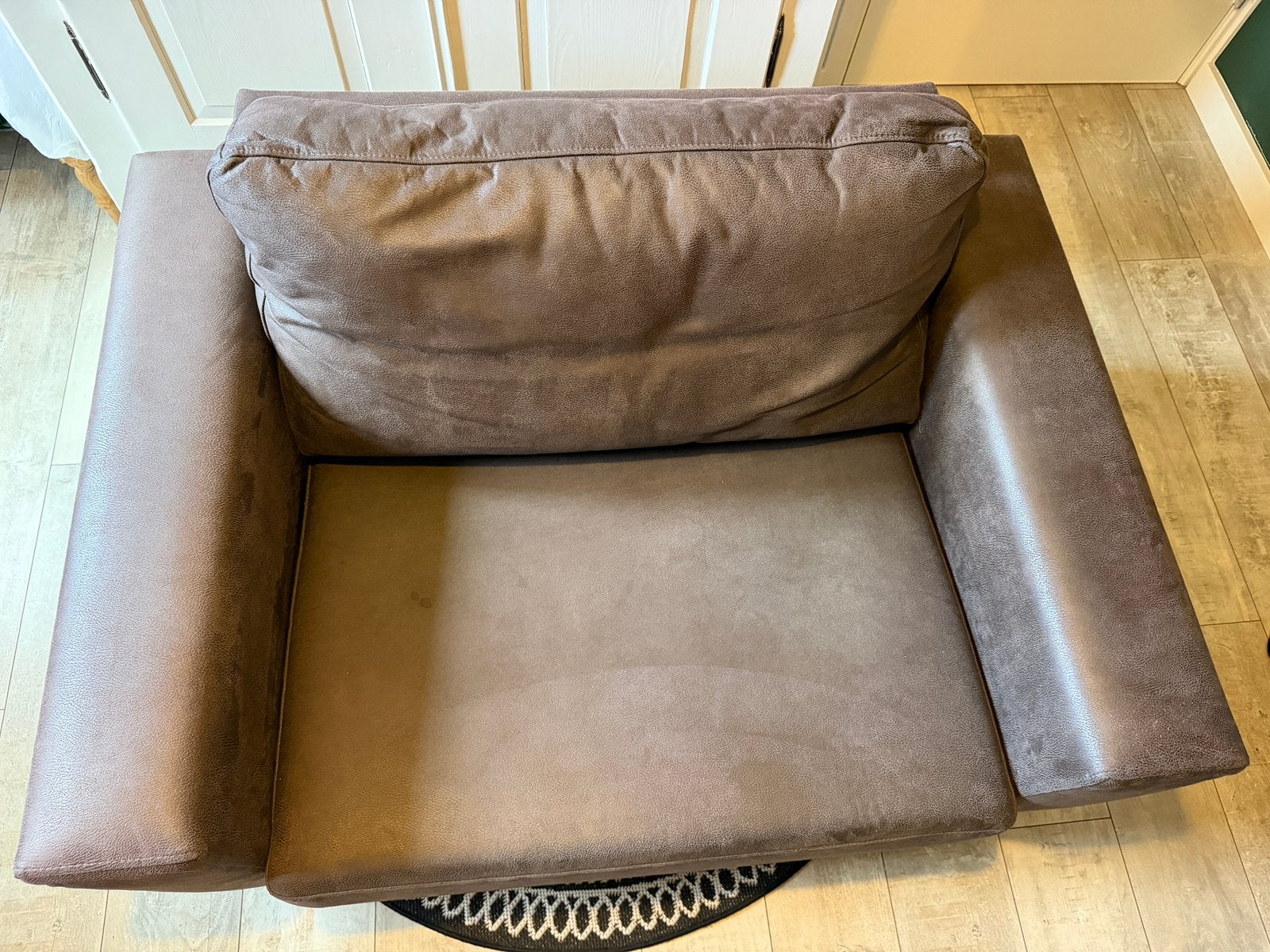 Love seat, Ophalen, Tweepersoons, 75 tot 100 cm, Zo goed als nieuw