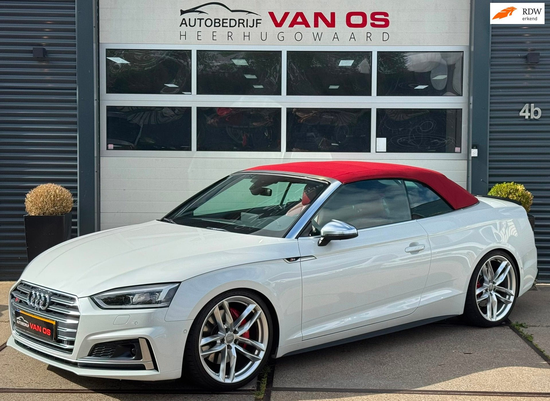 Audi S5 Cabriolet 3.0 TFSI S5 quattro Pro Line Plus l BOMVOL, Auto's, Audi, Automaat, Dealer onderhouden, Gebruikt, Euro 6