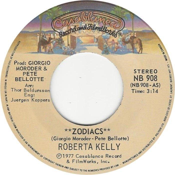 Roberta Kelly - Zodiacs (Single), Ophalen of Verzenden, Gebruikt