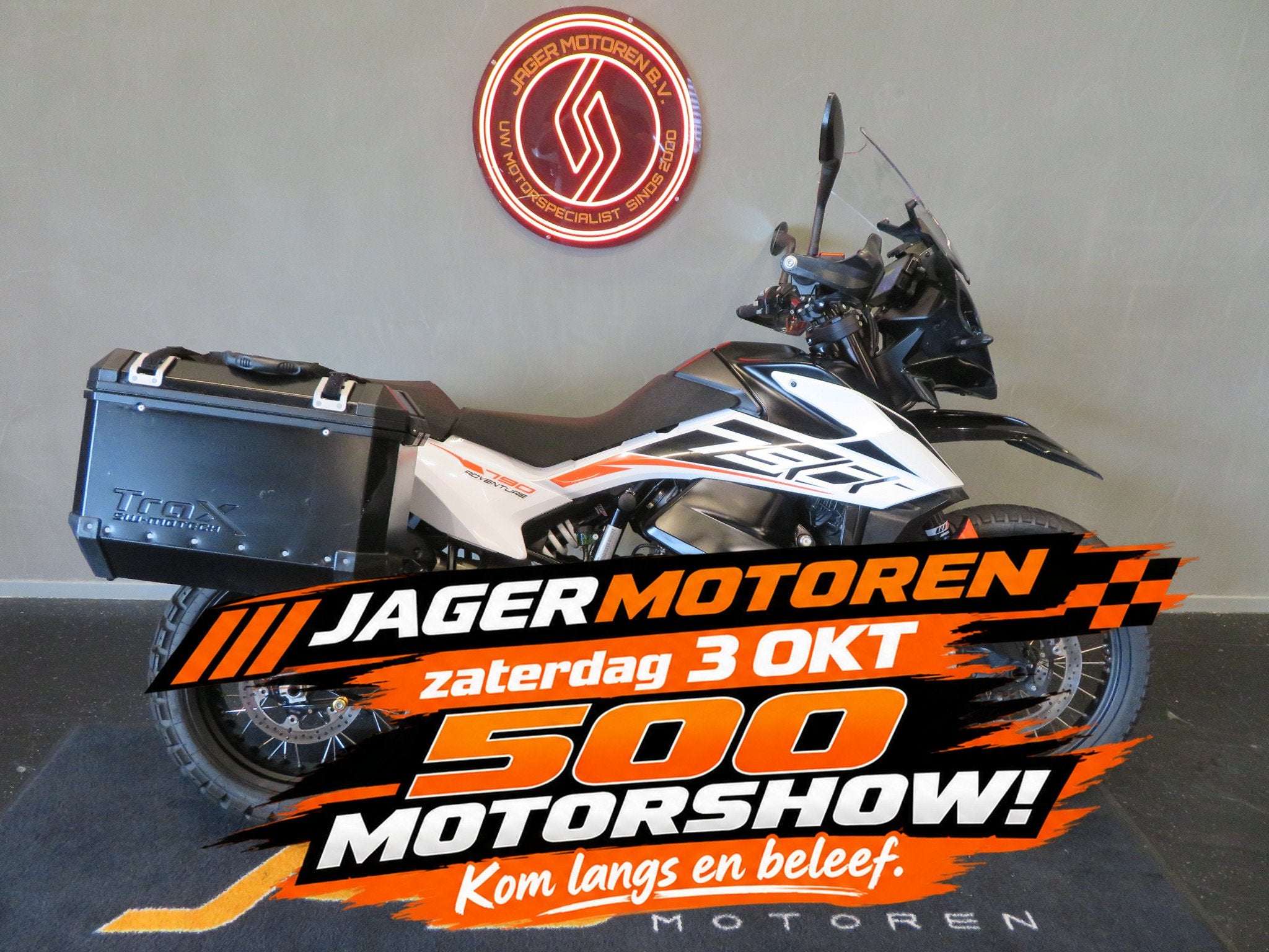 KTM 790 ADVENTURE ALU KOFFERS (bj 2019), Toermotor, Gebruikt, Bedrijf