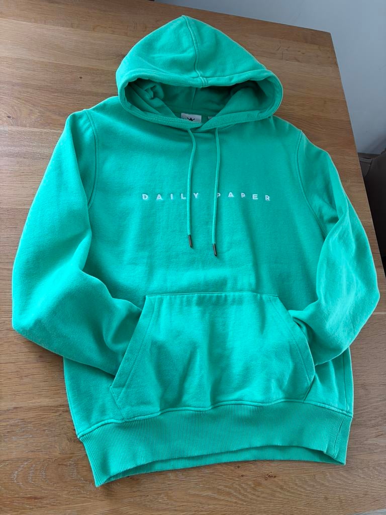 Daily paper Hoodie, Ophalen of Verzenden, Zo goed als nieuw, Maat 34 (XS) of kleiner, Groen